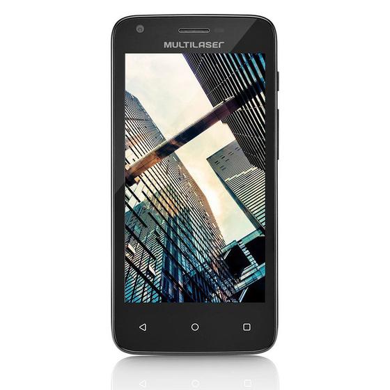 Imagem de Smartphone Multilaser MS45S Android 6.0 Tela de 4.5 Wi-Fi 8GB 5MP