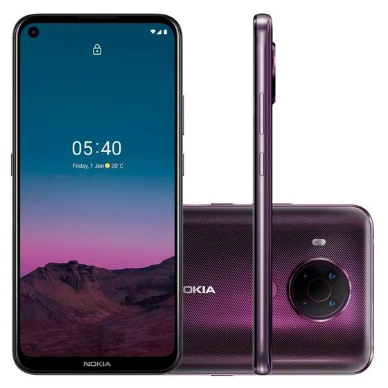 Celular Smartphone Nokia 5.4 Nk026 128gb Roxo - Dual Chip