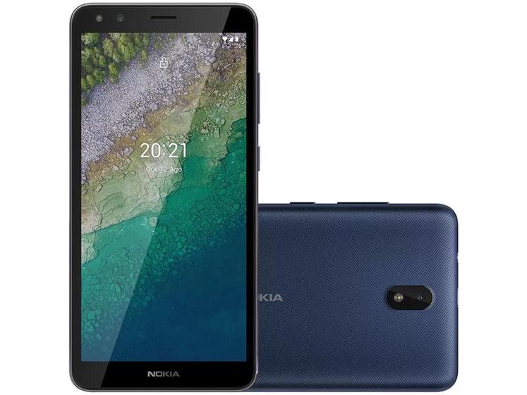 Smartphone Nokia C01 Plus 32GB Azul 4G Octa-Core - 1GB RAM Tela 5,45” Câm. 5MP + Câm. Selfie 5MP é boa?