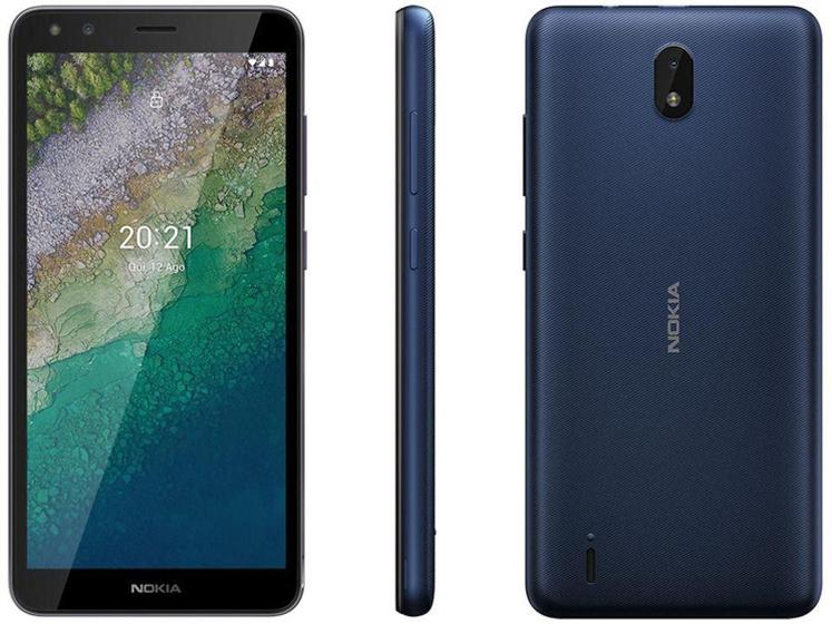 Smartphone Nokia C01 Plus 32GB Azul 4G Octa-Core - 1GB RAM Tela 5,45” Câm. 5MP + Câm. Selfie 5MP é boa?