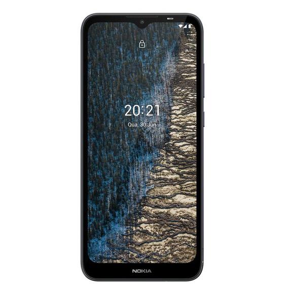Menor preço em Smartphone Nokia C20 NK038 32GB Preto 4G 5MP Tela 6.5"
