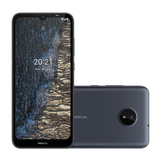 Imagem de Smartphone Nokia NK038 C20 32GB 2G RAM Câmera 5MP e Frontal 5MP