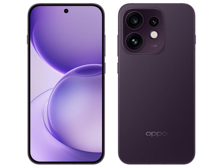 Smartphone OPPO Reno16 512GB 5G 8GB RAM Violeta Crepúsculo 6,32" Câm. Tripla + Selfie 50MP
