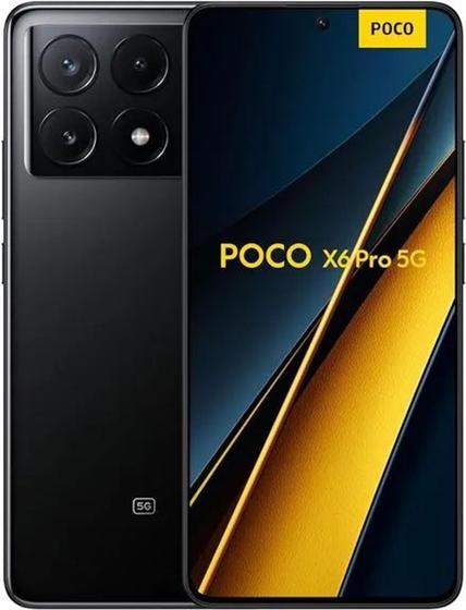 Imagem de Smartphone Pco X6 Pro 5G 256GB 8GB RAM Global Dual SIM Tela 6.67 - *