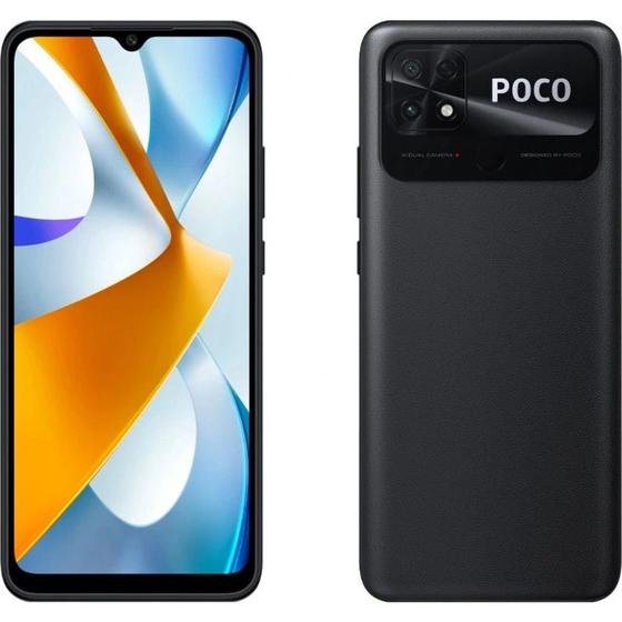 Smartphone POCO C40 Tela 6,71__ 4GB+64GB, preto é boa?