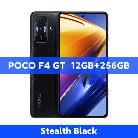 Smartphone Poço F4 GT 256GB (12 GB RAM) Dual SIM Global Stealth Black ...