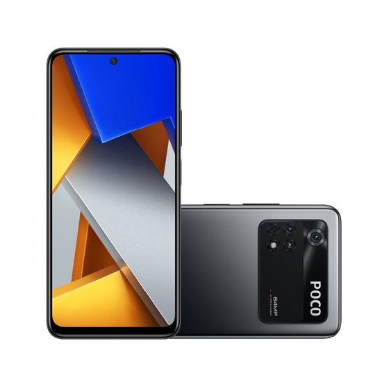 Smartphone Poco M4 Pro 128gb 6gb Ram Power Black Menor preço em Smartphone Poco M4 Pro 128gb 6gb Ram Power Black