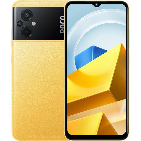 Smartphone POÇO M5 128GB Dual SIM 6GB RAM Yellow Amarelo Menor preço em Smartphone POÇO M5 128GB Dual SIM 6GB RAM Yellow Amarelo