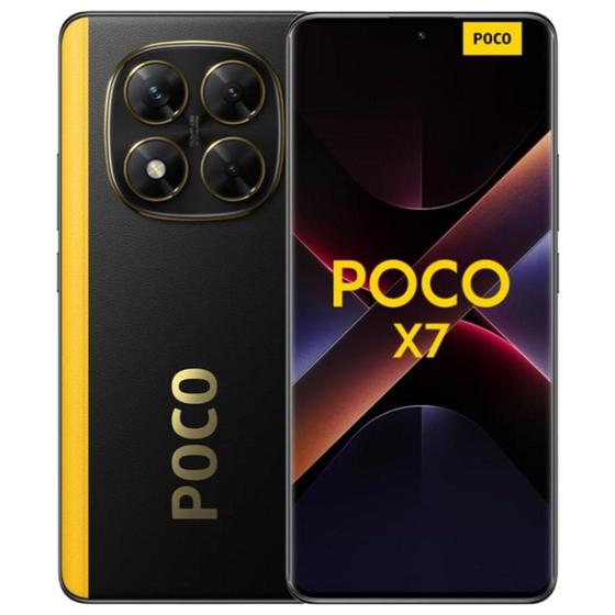 Imagem de Smartphone POCO X7 5G NFC Dual SIM 256GB 8GB RAM de 6.67" 50+8+2MP 20MP - Preto (Global)