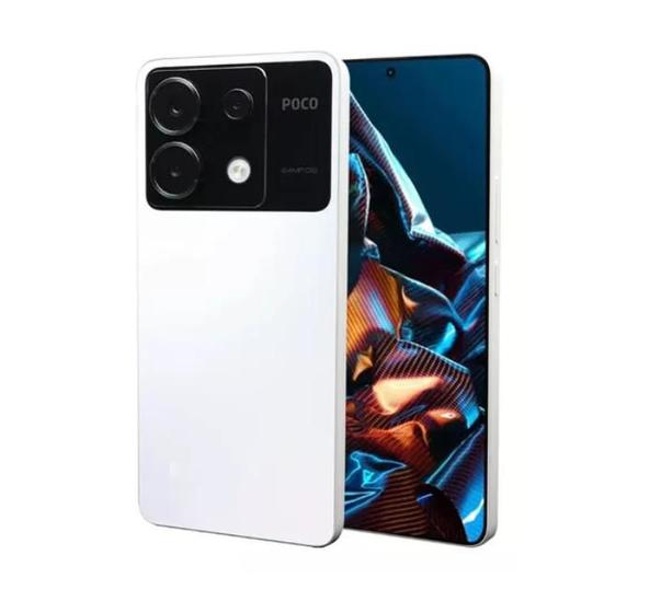 Imagem de  Smartphone Pocophone X6 256GB 12GB Branco 5G 