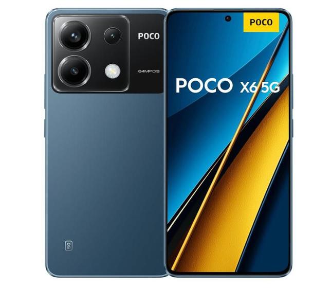 Imagem de  Smartphone Pocophone X6 256GB Global 8GB Azul 5G 