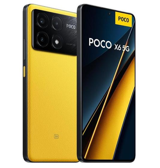 Imagem de Smartphone Pocophone X6 PRO 512GB Global 12GB Amarelo 5G 