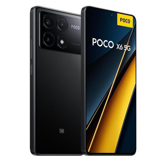 Imagem de Smartphone Pocophone X6 PRO 512GB Global 12GB Preto 5G 