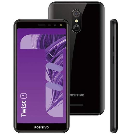 Imagem de Smartphone Positivo Twist 3 S513 32Gb Dual Chip 5.5 - Preto