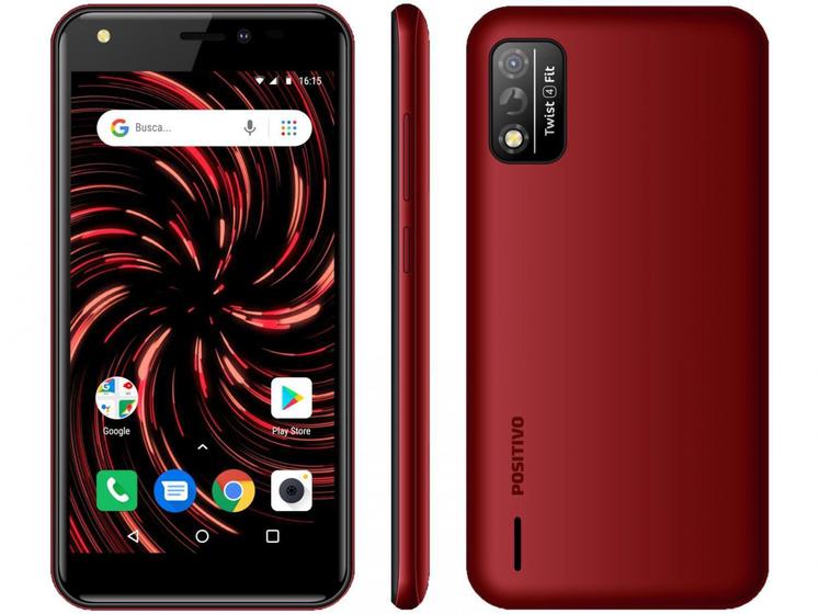 Positivo Twist 4 Fit S509n 32gb Vermelho - Dual Chip