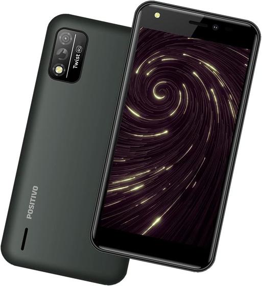Smartphone Positivo Twist 4G S509 32GB Dual Sim Cinza Menor preço em Smartphone Positivo Twist 4G S509 32GB Dual Sim Cinza