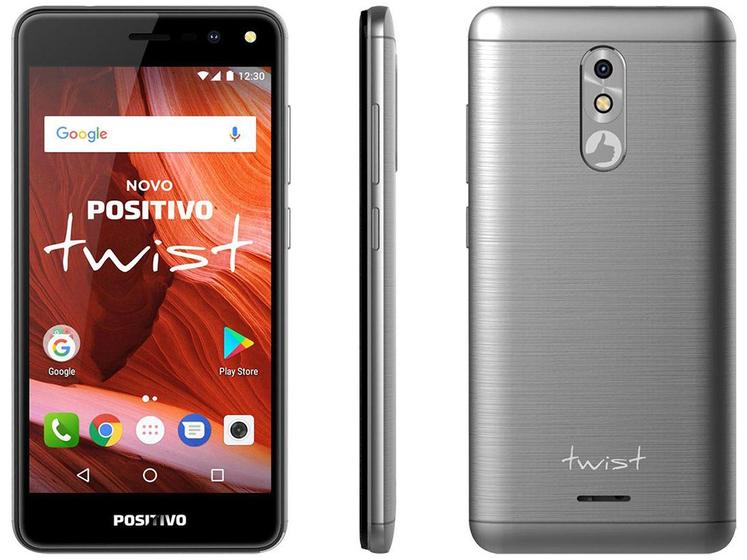 Imagem de Smartphone Positivo Twist S511 16GB Cinza 3G