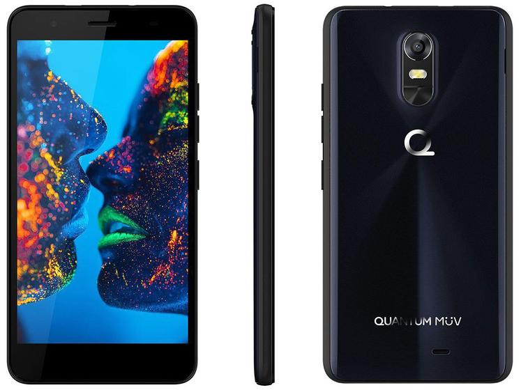 Imagem de Smartphone Quantum Müv Pro 32GB Azul 4G Octa Core