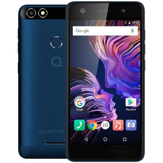 Imagem de Smartphone Quantum YOU 32GB Dual Chip 5" - Azul