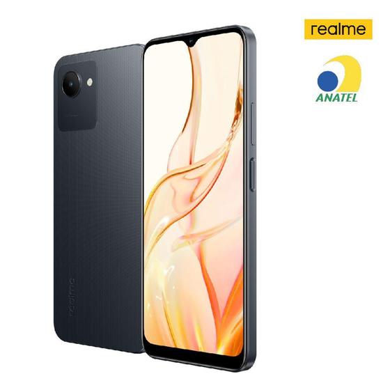 Imagem de Smartphone realme C30s Memória 2+32GB Câmera 8MP HDR + Frontal 5MP Tela 6.5" Dual Chip Android 12