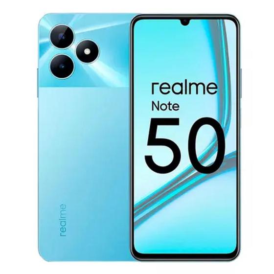 Imagem de smartphone realme note 50 128gb 4gb azul