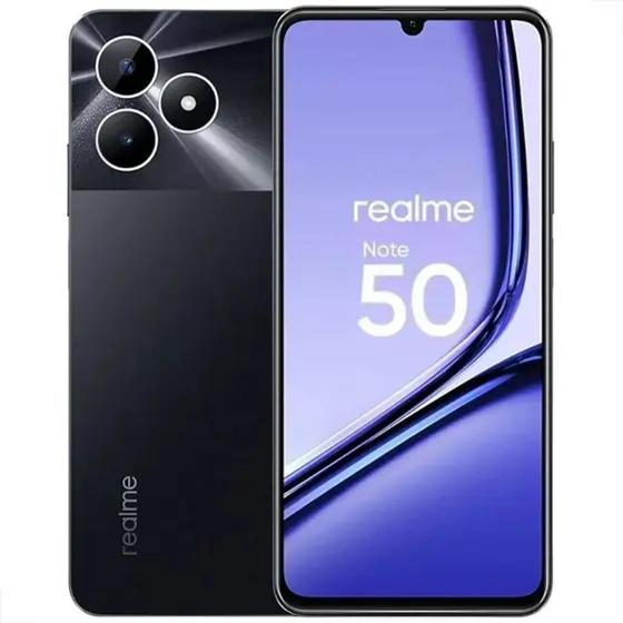 Imagem de Smartphone Realme Note 50   4G 256GB 4GB RAM 6.74'' - PRETO