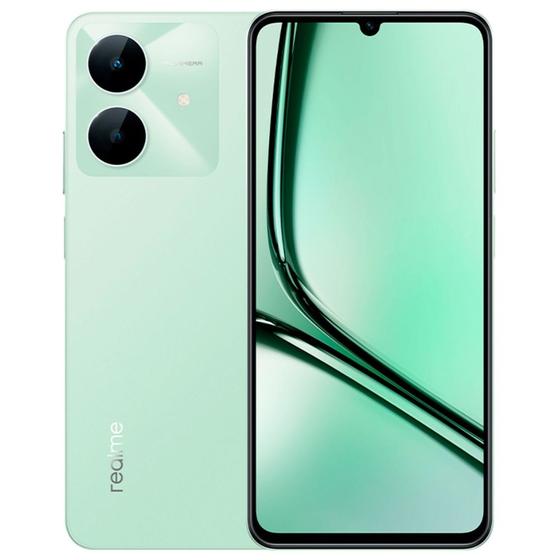 Smartphone Realme NOTE 60X 3GB RAM 64GB Dual SIM Verde Menor preço em Smartphone Realme NOTE 60X 3GB RAM 64GB Dual SIM Verde