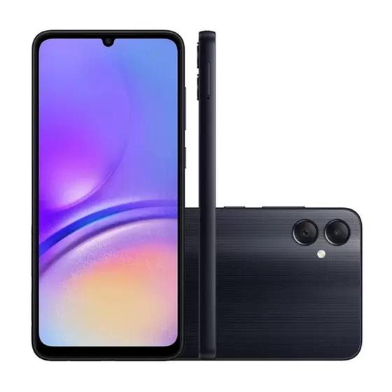 Imagem de Smartphone Samsung A05 128GB de memória 4GB Ram Preto