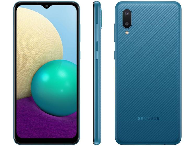 Samsung Galaxy A02 A022m 32gb Azul - Dual Chip