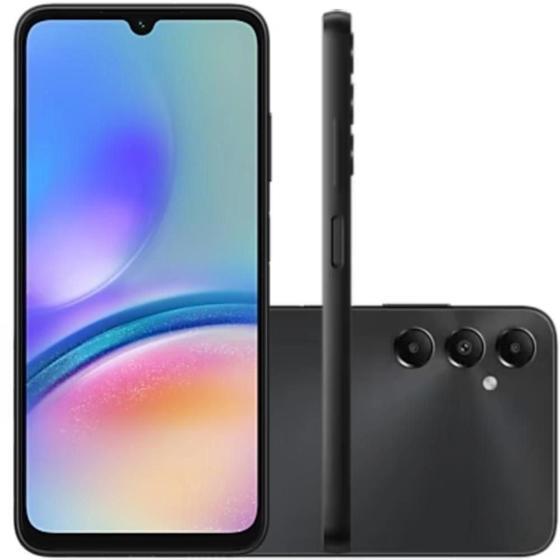 Imagem de Smartphone Samsung Galaxy A05S 4G 128GB 6GB de RAM Tela Infinita 6.7" Câmera Tripla Traseira de 50MP + 2MP + 2MP- Preto