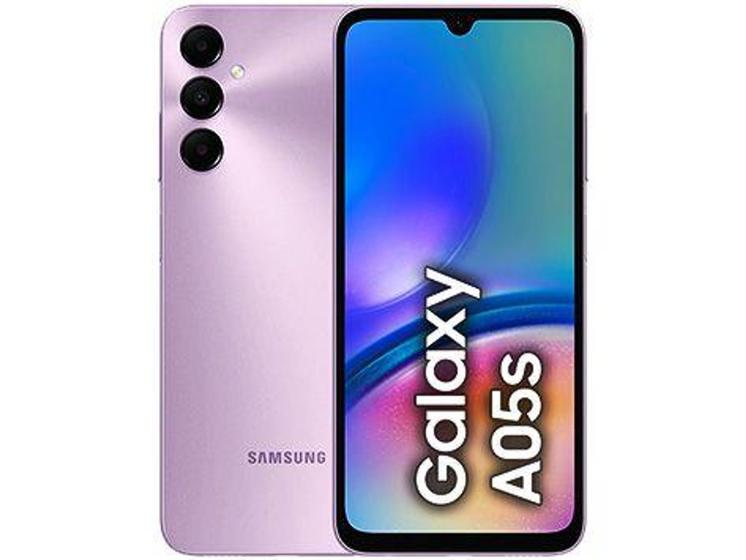 Imagem de Smartphone Samsung Galaxy A05s 6,7" 128GB Violet 6GB RAM Câm. Tripla 50MP +8MP Bateria 5000mAh