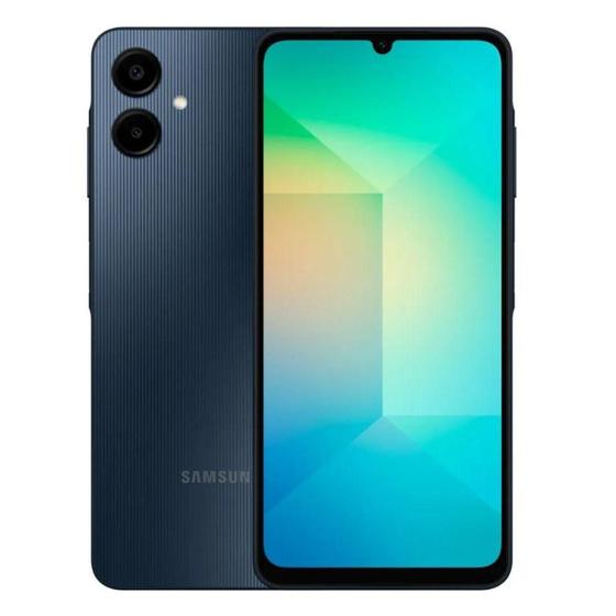 Imagem de Smartphone Samsung Galaxy A06 SM-A065MZKRZTO 4GB RAM 128GB Tela 6.7" Câmera Traseira 50+2MP Frontal 