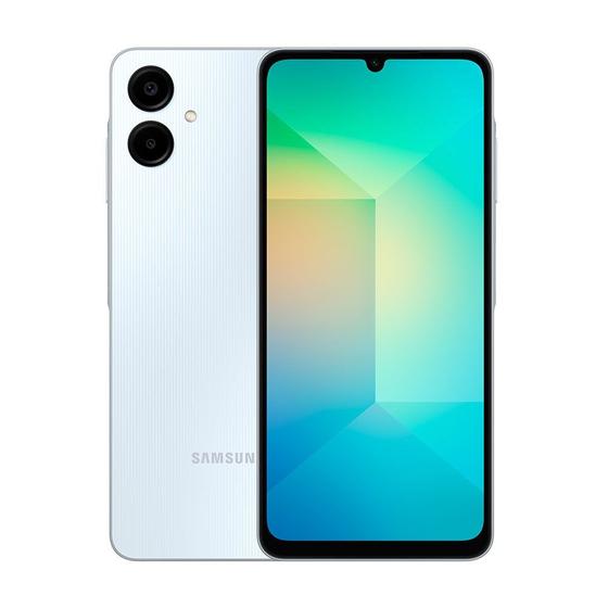 Smartphone Samsung Galaxy A06 Tela 6,7 Polegadas 128GB 4GB RAM Menor preço em Smartphone Samsung Galaxy A06 Tela 6,7 Polegadas 128GB 4GB RAM