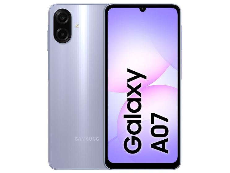 Smartphone samsung galaxy a07 4g 128gb 4gb de ram violeta Imagem de Smartphone samsung galaxy a07 4g 128gb 4gb de ram violeta