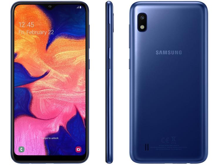 Imagem de Smartphone Samsung Galaxy A10 32GB Azul 4G