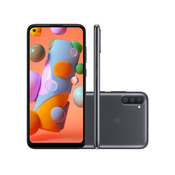 Smartphone Samsung Galaxy A11 64G 4G Tela 6.4 Polegadas Câmera Tripla ...