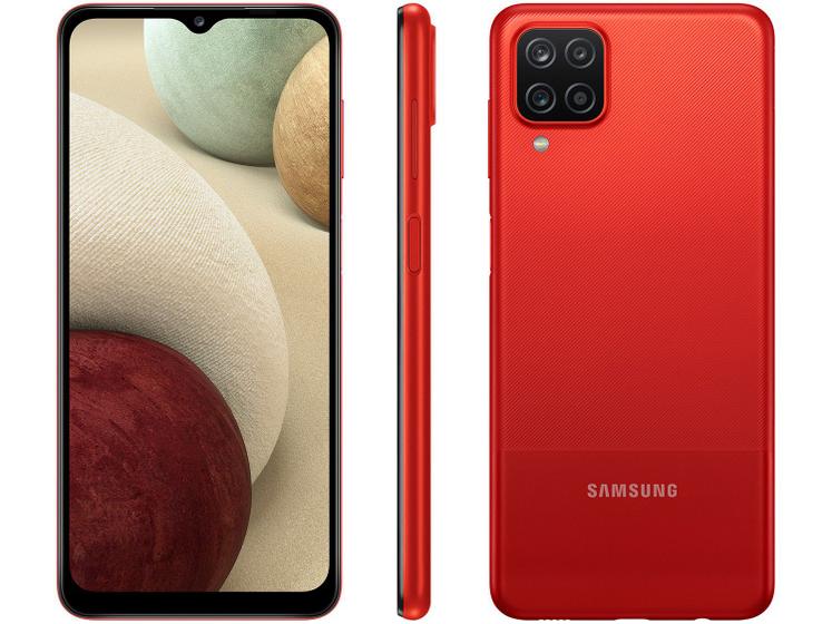 Samsung Galaxy A12 A125m 64gb Vermelho - Dual Chip Samsung Galaxy A12 A125m 64gb Vermelho - Dual Chip