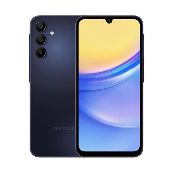 Imagem de Smartphone Samsung Galaxy A15 5G 256GB 8GB RAM Câmera Traseira Tripla 50MP + 5MP + 2MP Selfie de 13MP Tela 6.5" Azul Escuro