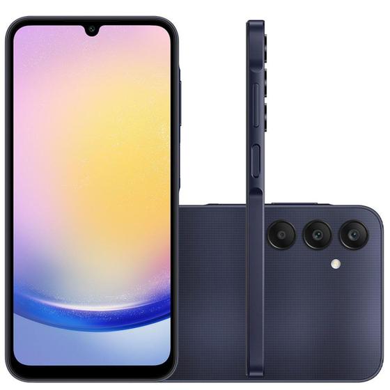 Smartphone Samsung Galaxy A25 5G SM-A256E 128gb Azul 6gb Ram Imagem de Smartphone Samsung Galaxy A25 5G SM-A256E 128gb Azul 6gb Ram