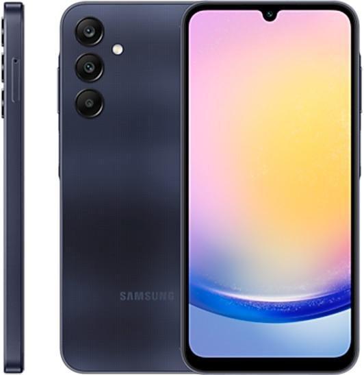 Imagem de Smartphone Samsung Galaxy A25, 6,5”, 256 GB, 5G, Android 14, Azul Escuro