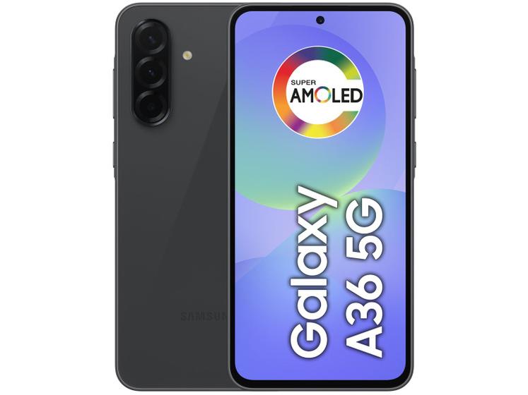 Smartphone samsung galaxy a36 5g 128gb 6gb ram preto