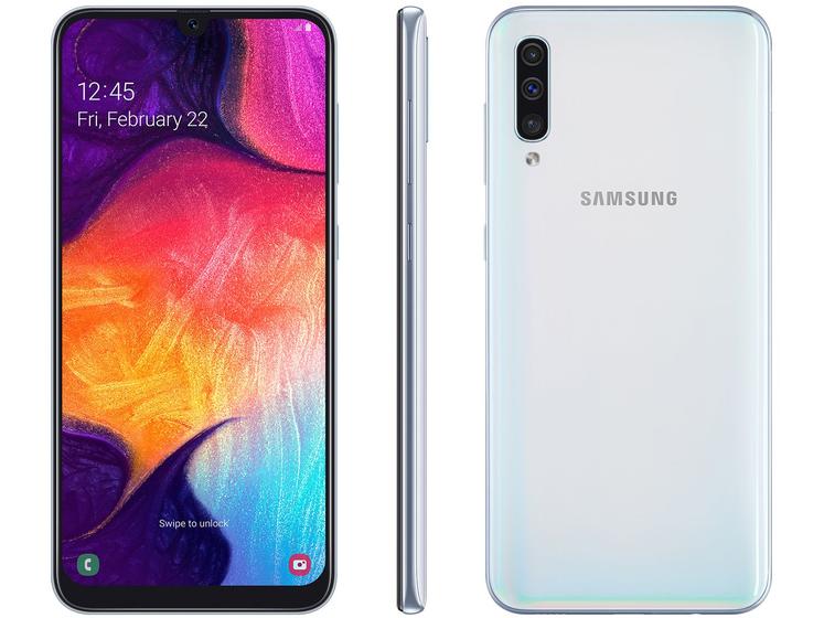 Imagem de Smartphone Samsung Galaxy A50 128GB Branco 4G