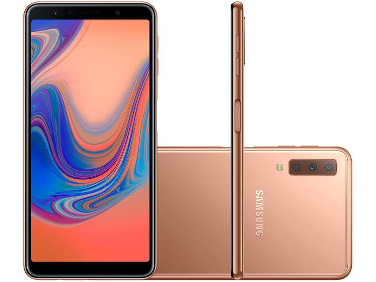 Imagem de Smartphone Samsung Galaxy A7 64GB Cobre 4G