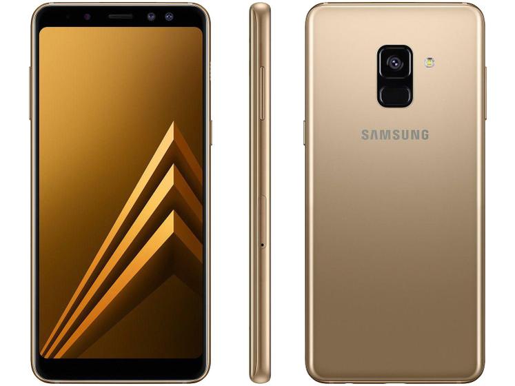 Imagem de Smartphone Samsung Galaxy A8 64GB Dourado 4G