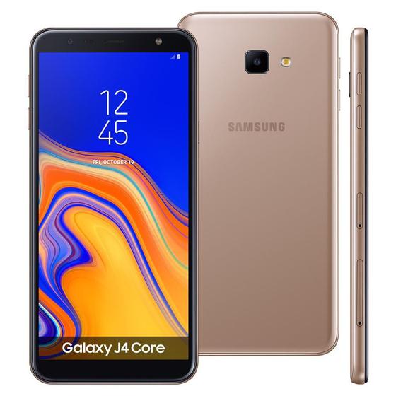 Imagem de Smartphone Samsung Galaxy J4 Core 16GB Cobre 4G - Quad Core 1GB RAM Tela 6” Câm. 8MP + Selfie 5MP
