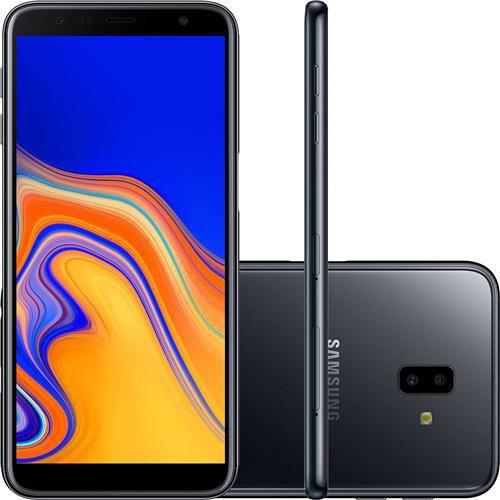 Imagem de Smartphone Samsung Galaxy J6+, 32GB, Tela infinita de 6 Pol, Dupla Câmera Traseira, 3GB RAM - Preto