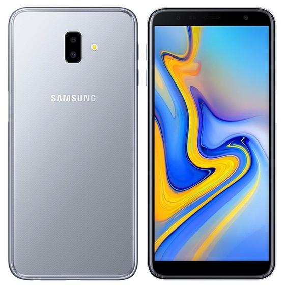 Imagem de Smartphone Samsung Galaxy J6+, Dual Chip, Prata, Tela 6", 4G+WiFi, Android 8.1, 13MP+5MP, 32GB