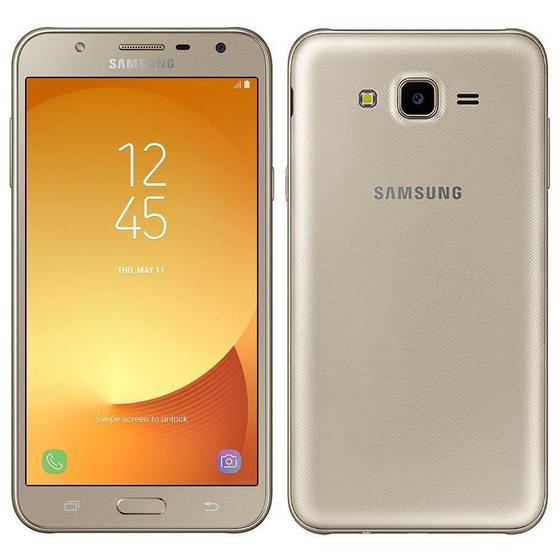 Smartphone Samsung Galaxy J7 Neo, Dual Chip, Dourado, Tela 