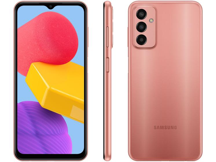 Celular Smartphone Samsung Galaxy M13 Sm-m135 128gb Rosa - Dual Chip