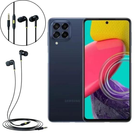 Smartphone Samsung Galaxy M53 5g 128gb + Fone Alok Vib100ew Galaxy